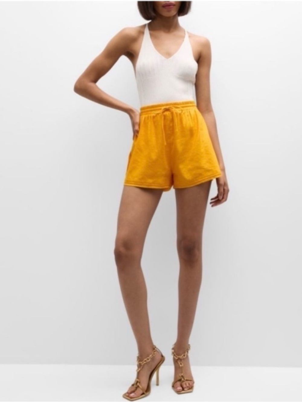 Cult Gaia High Waist Sissi Shorts XS